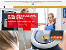 Tablet Screenshot of ladyfit-leipzig.de